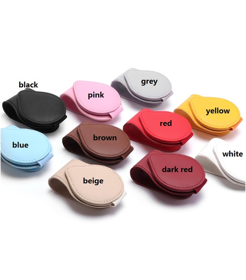 Leather Sunglass Holder for Car Universal Car Visor Etsy