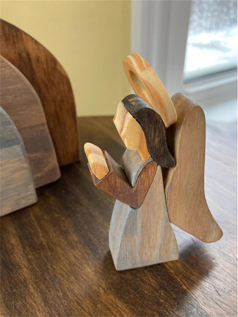 Wooden Empty Tomb He is Risen Resurrection Scene Religious Etsy