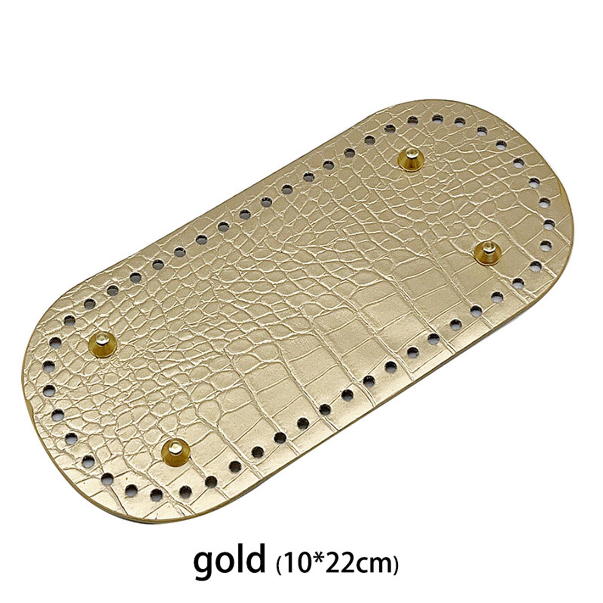 PU Leather Bag Bottom Shaper Crochet Bag Bottom Round /long Etsy