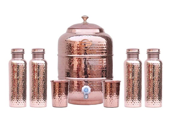 Indian Copper Hammered Tumbler for Benefits of Ayurveda