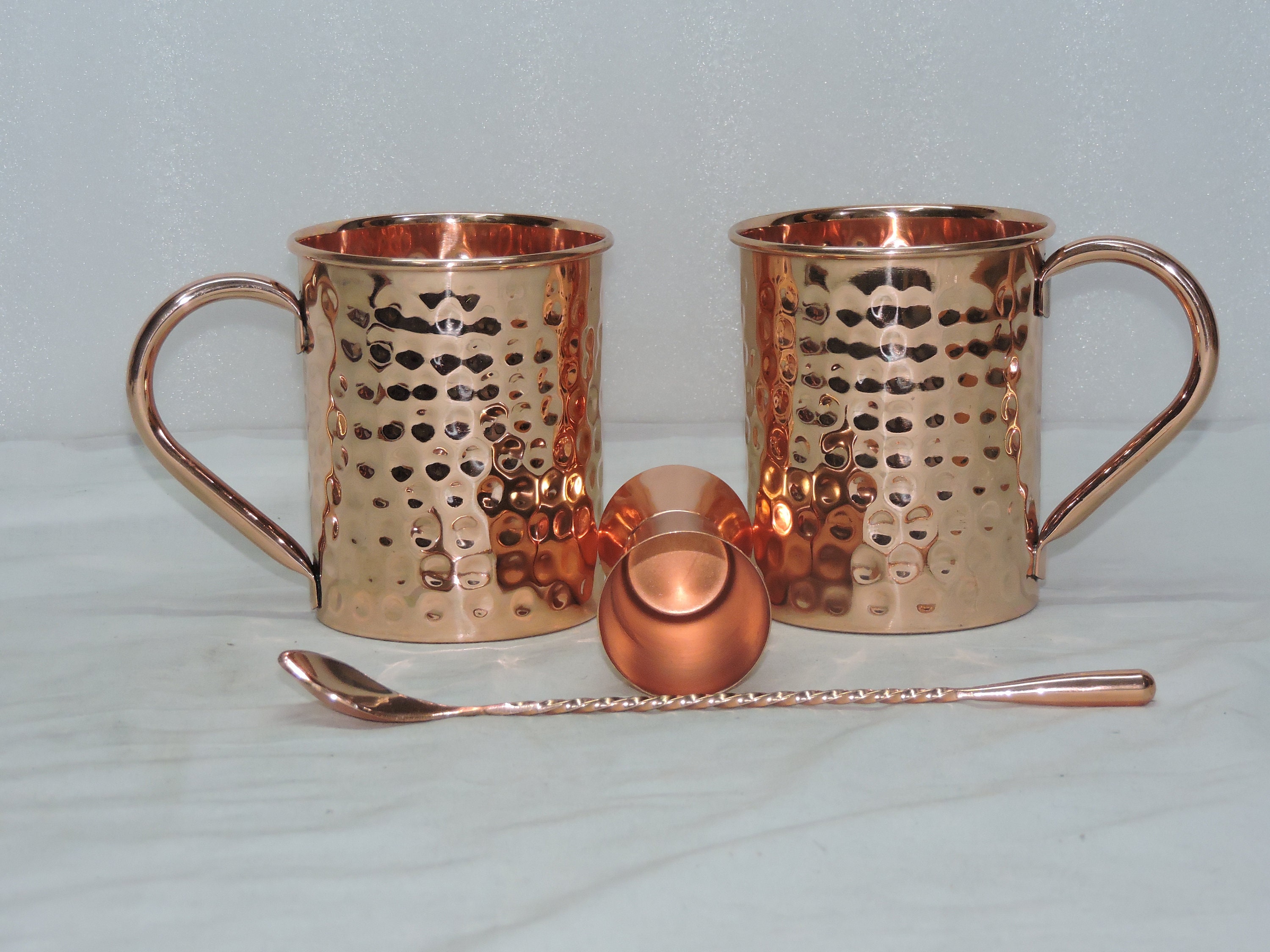 Indian Handmade Stainless Steel Moscow Mule Beer Mug with Brass Handle ...