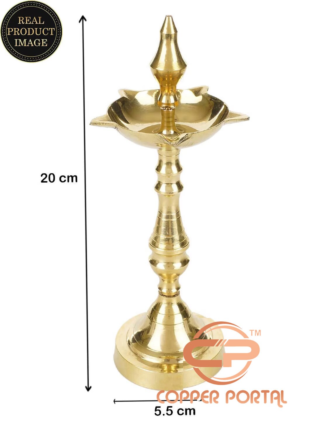 Brass Diya Oil Lamp / Kith Vilakku for Puja / House Warming Etsy