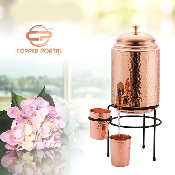 Copper Water Pot Online, Pure Copper Dispenser