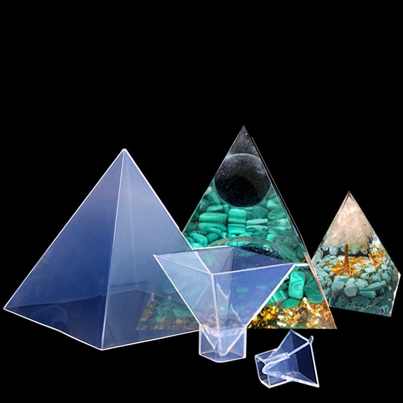 Large Pyramid Molds - Height 15cm/5.9inch, Silicone Resin Molds