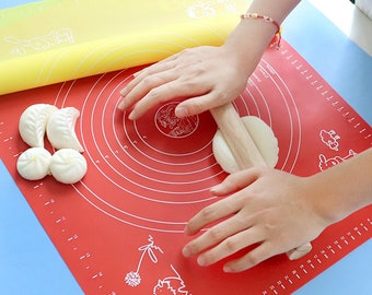 Food Grade Silicone Kneading Mat Non Slip Bread Flour Pad Rolling