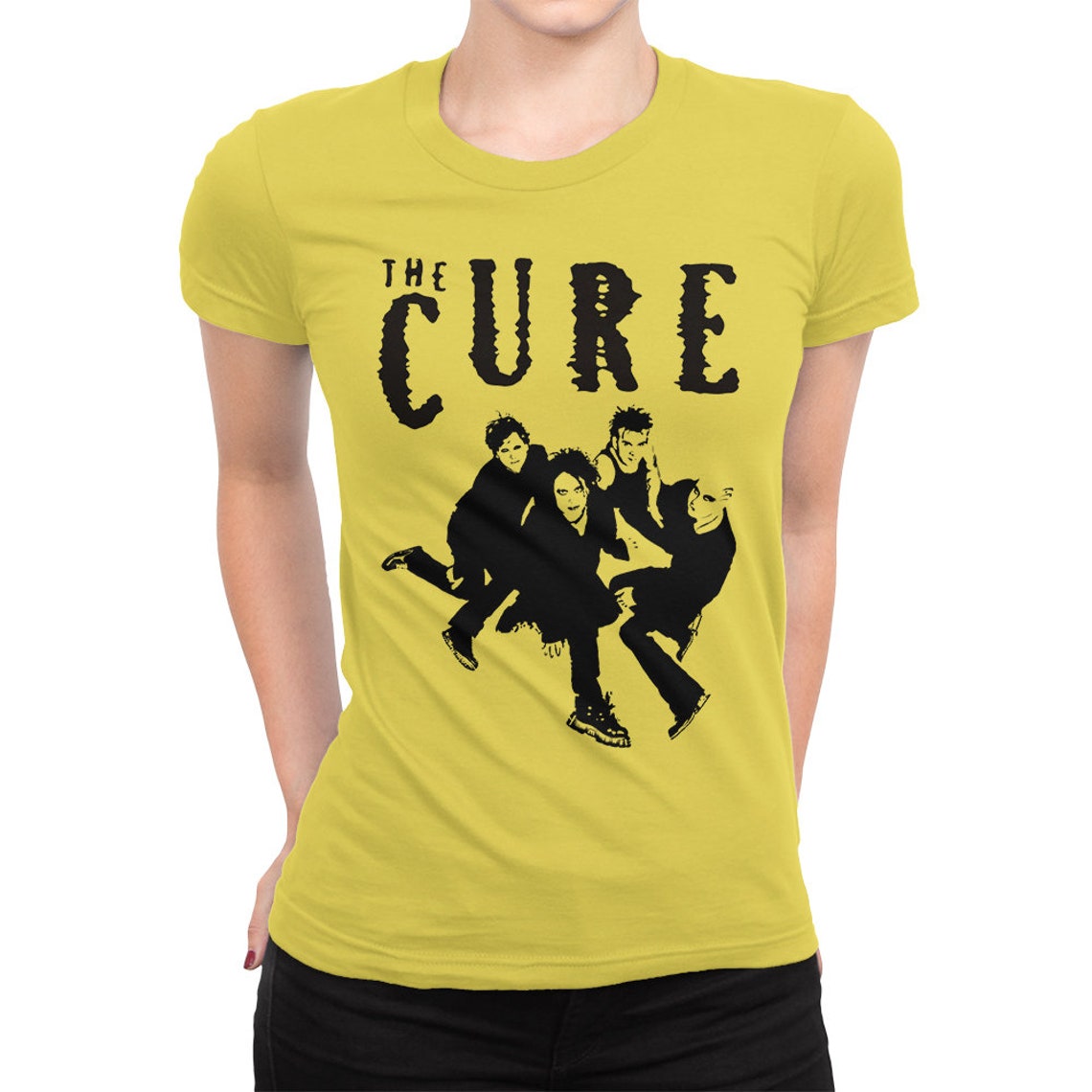 The Cure Band TShirt 100 Cotton Tee Women's and Etsy The Cure Band TShirt 100 Cotton Tee Women's and Etsy