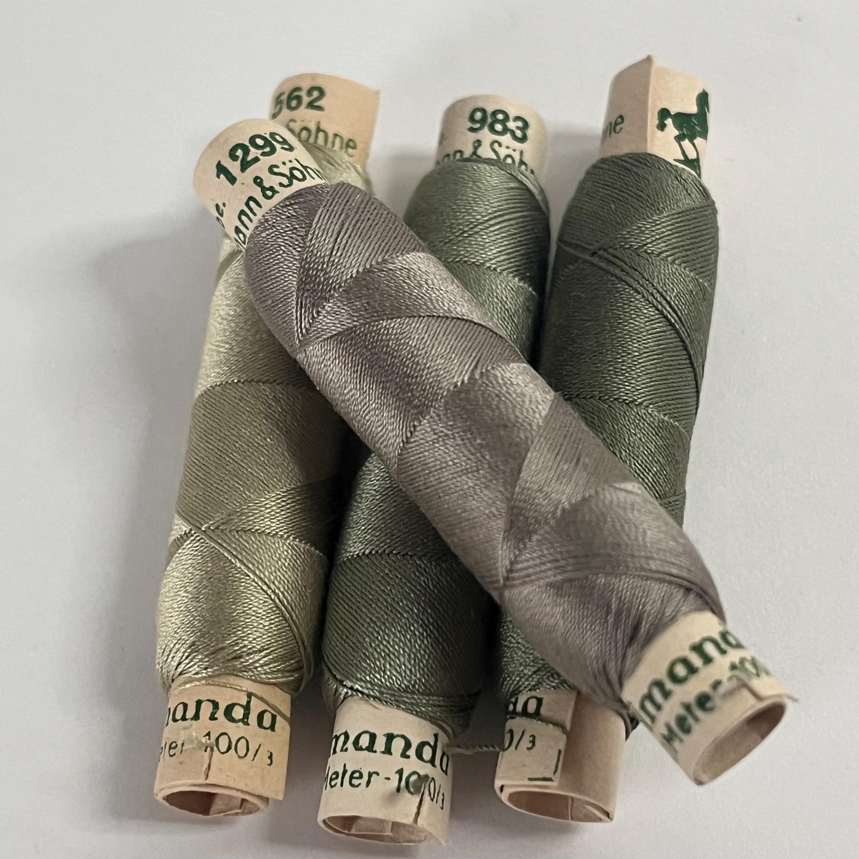 4 Piece Set of 100% Silk Thread. Never Opened Threads From Gütermann ...