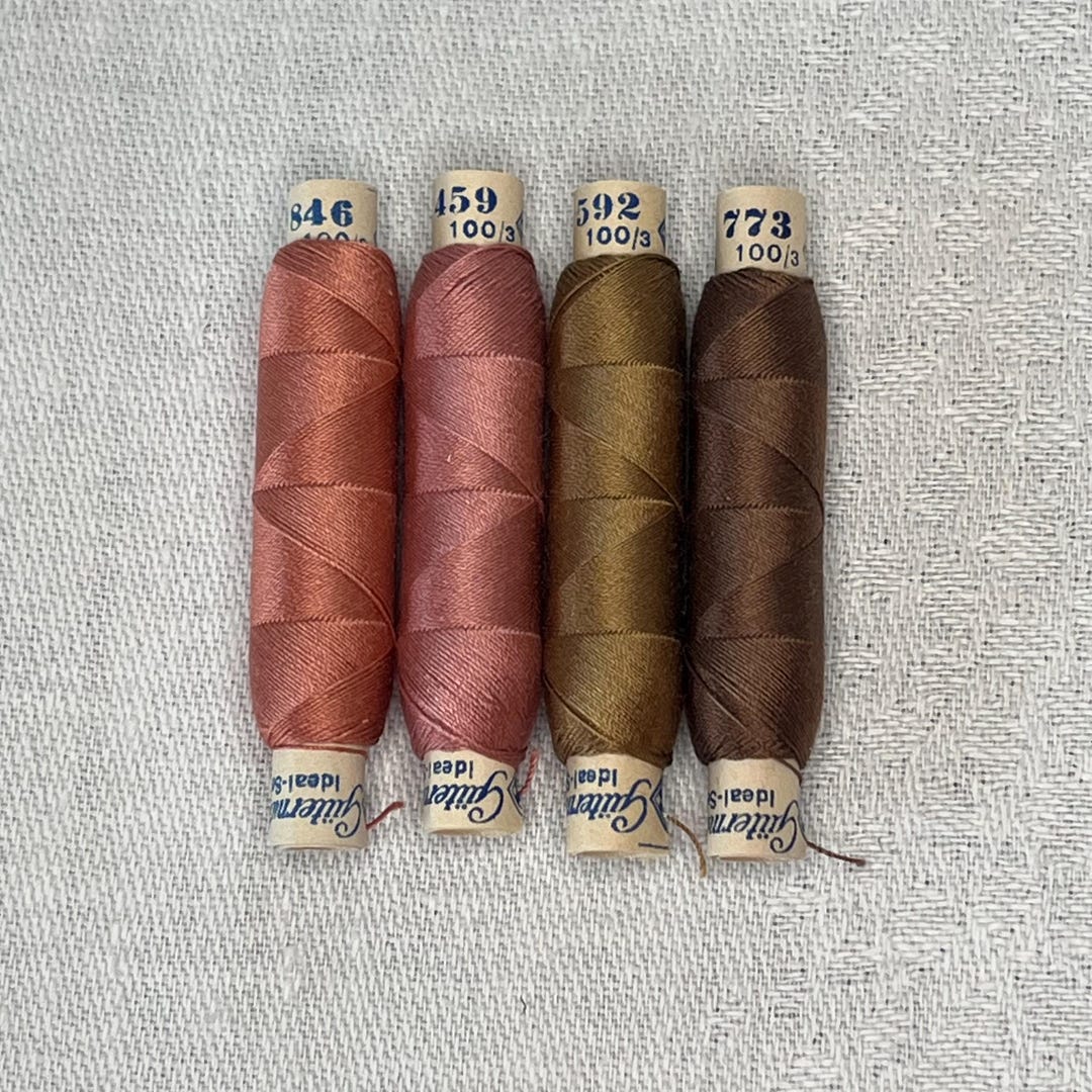 4 Piece Set of Pure Silk Thread. Never Opened Threads From Gütermann ...