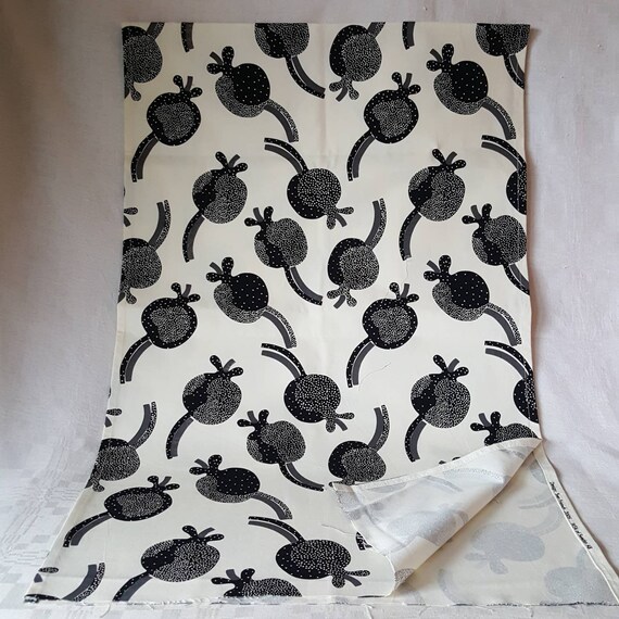 Sven Fristedt IKEA Cotton Fabric. Designed in 2005. High - Etsy