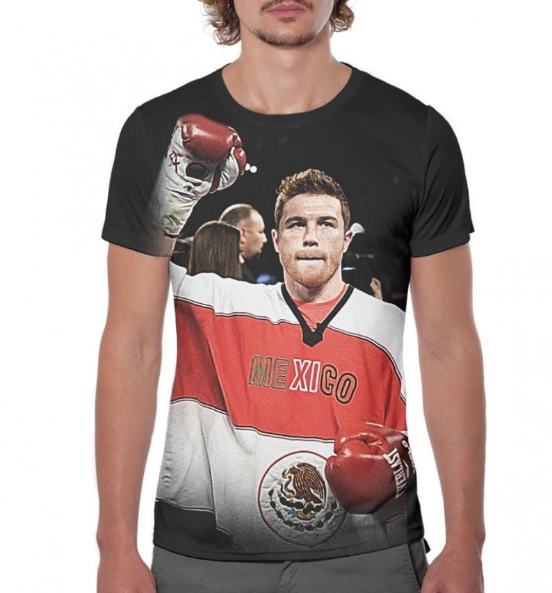 Saul Alvarez Graphic T-Shirt Canelo Alvarez Tee Men's | Etsy
