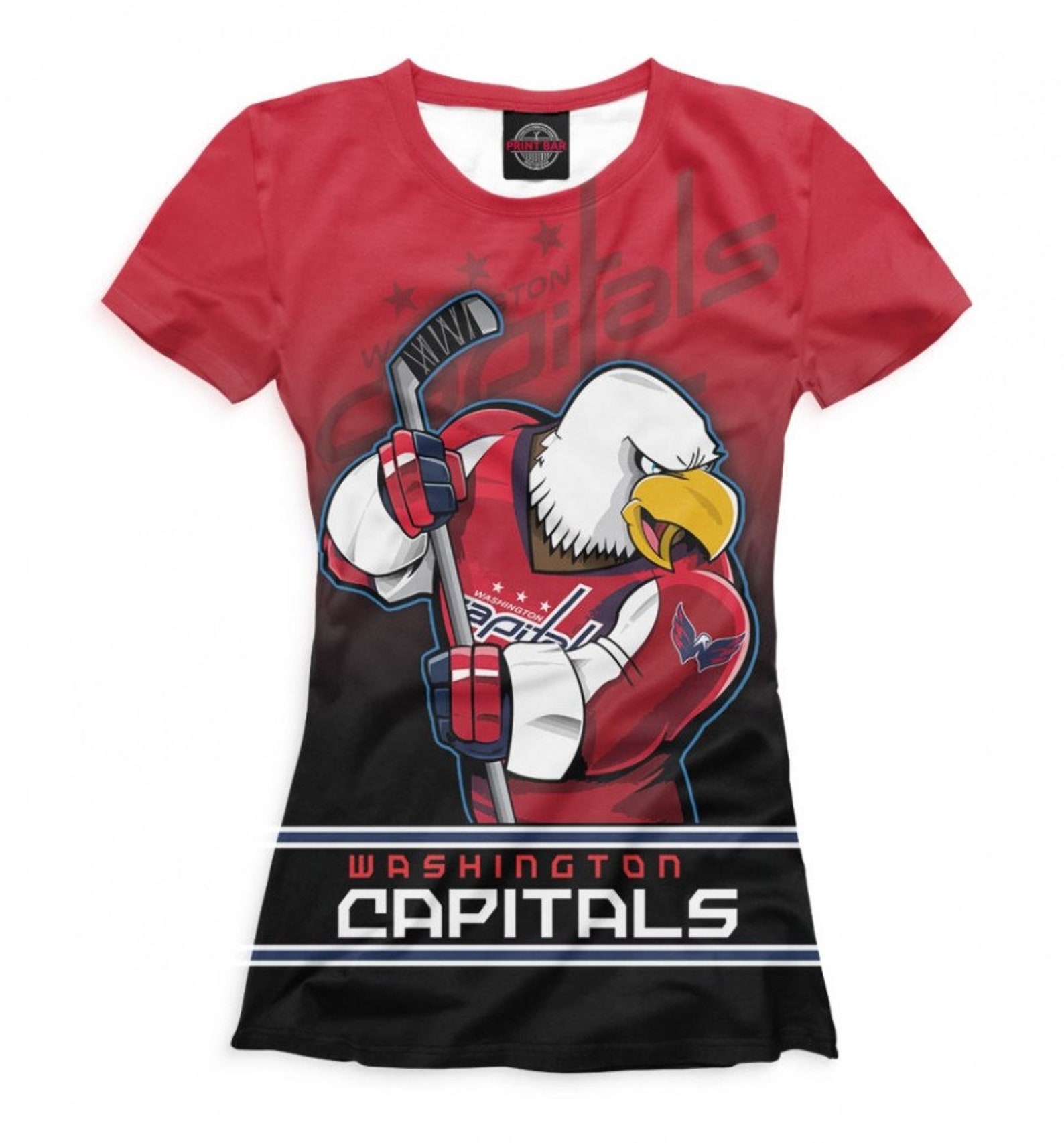 Washington Capitals Grafik TShirt Hockey Team Tee Herren Etsy