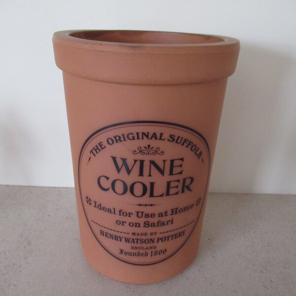 Terracotta Wine Cooler Etsy