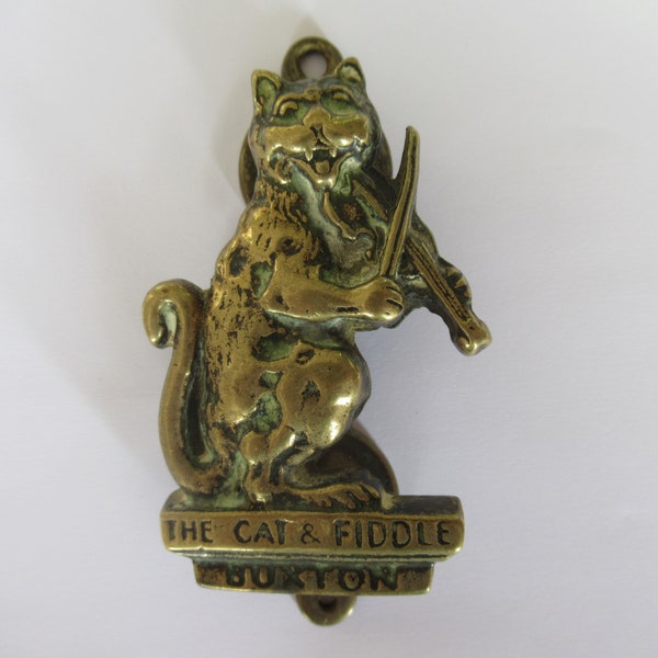 Cat and the Fiddle Door Knocker Etsy
