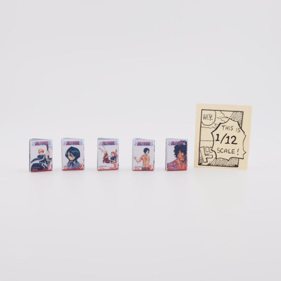 Miniature Manga Book Capsule Toy Miniature Weekly Shonen Jump Mini