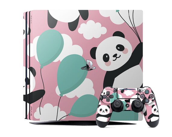 Happy Panda Ps4 Pro Skins Festive Mood Ps4 Slim Skin Ps4 Fat Etsy