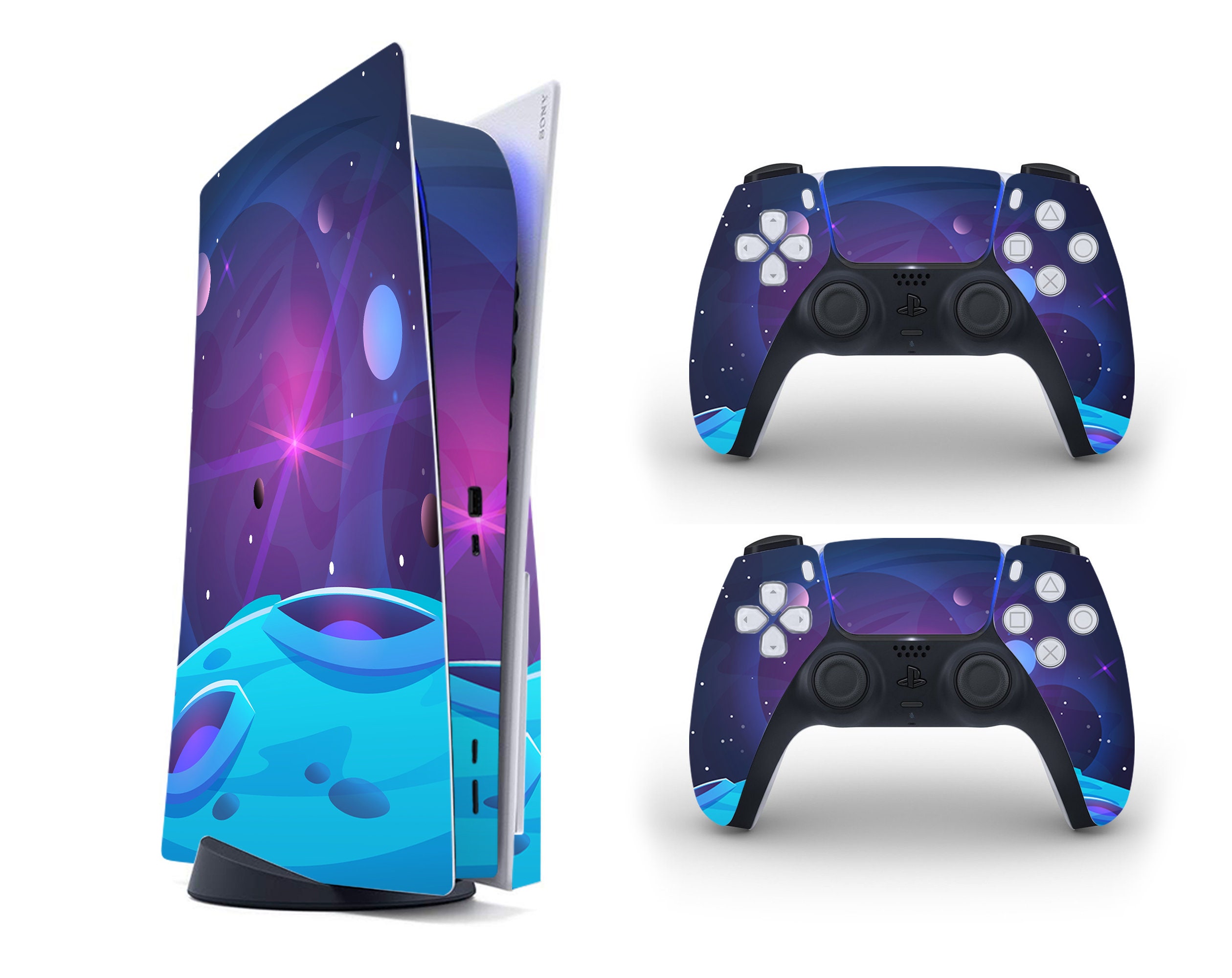 Stitch Expression Pattern Sony PlayStation Skin