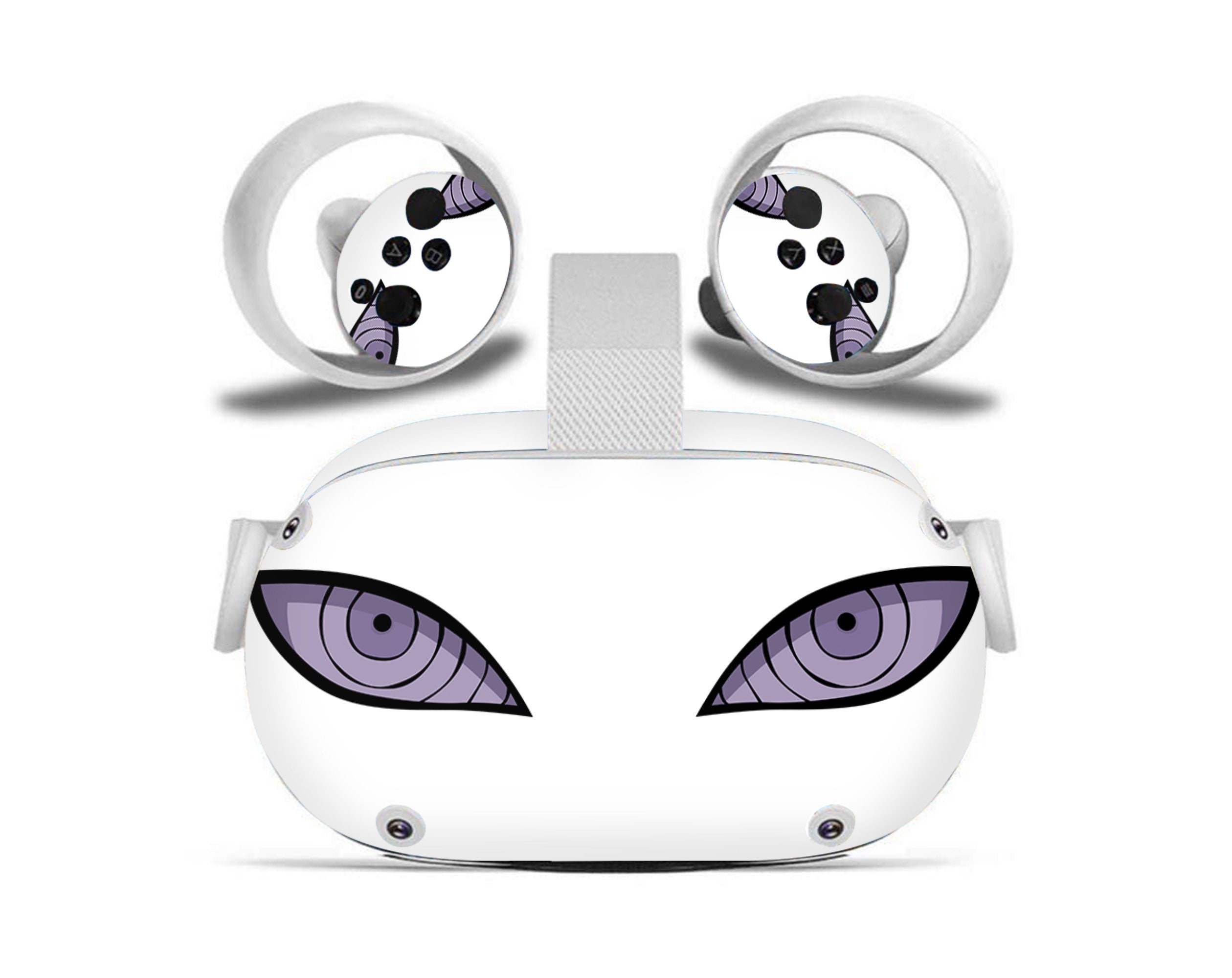 Ninja Look Oculus Quest 2 Black Vinyl Decal Wrap Stickers for Etsy