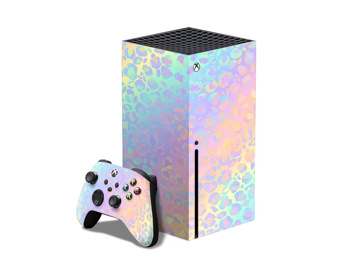 Rainbow Skin Xbox Series S Colored Leather Decal Xbox One X S Etsy UK
