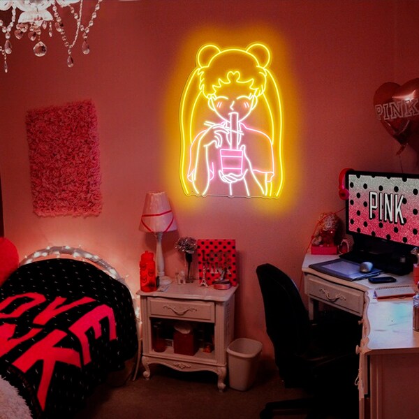 Sailor Moon Neon Sign - Etsy