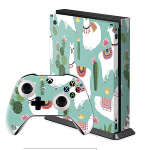 Funny Lama Skin Xbox Series S Desert Cacti Decal Xbox One X S Etsy