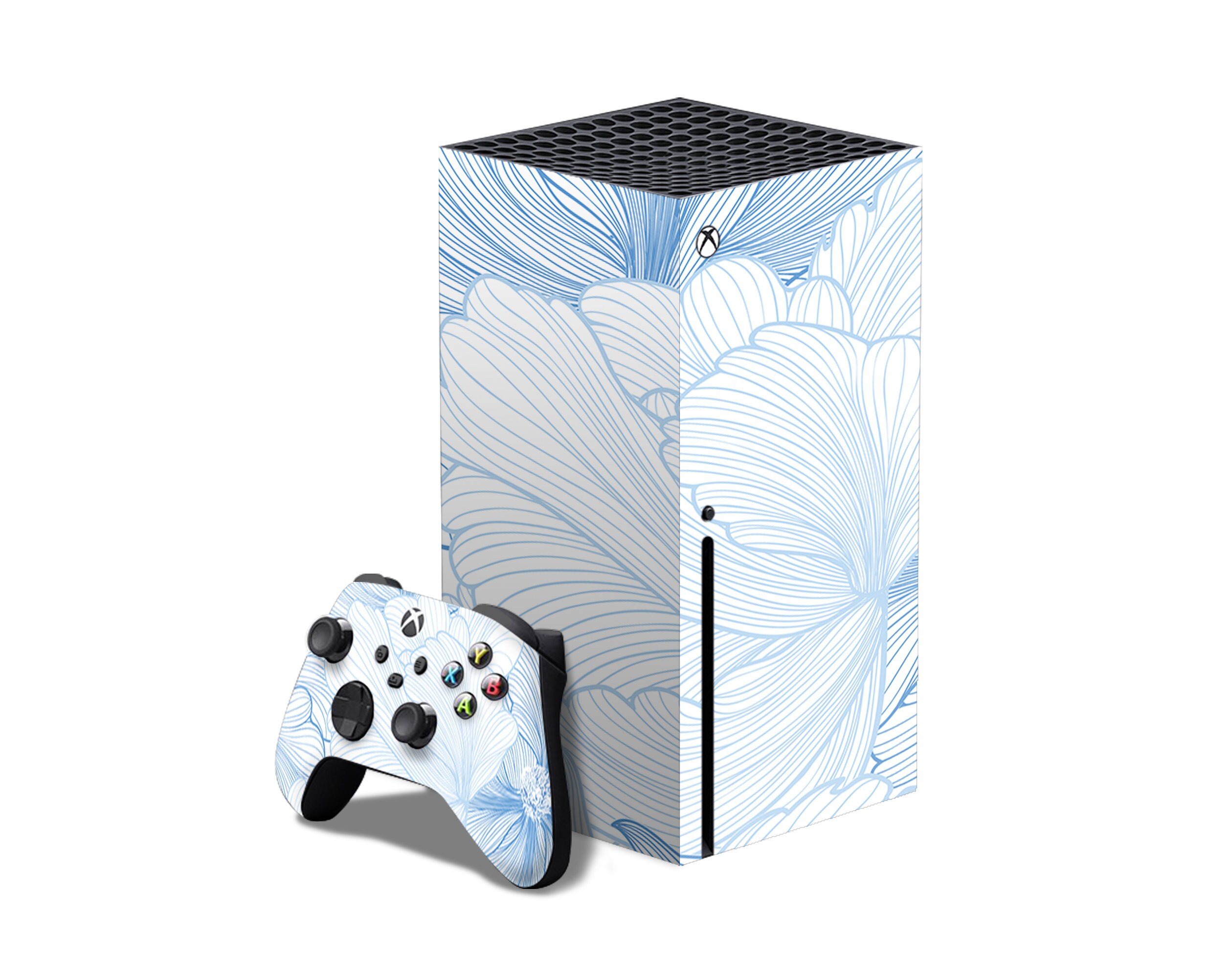 Skin para Xbox Series S, capa protetora de vinil para todo o corpo