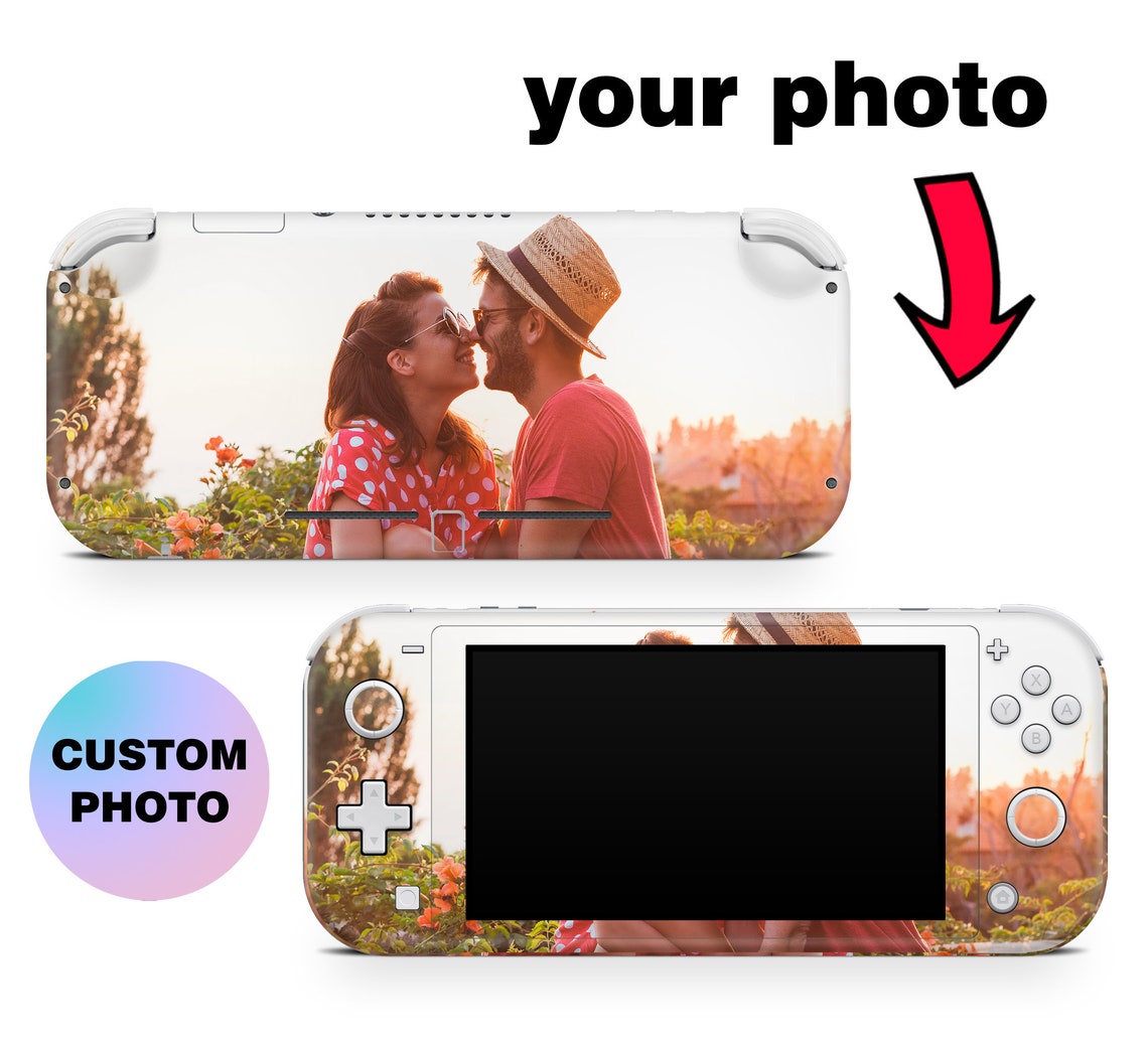 Custom Skin Nintendo Switch Lite 2019 Custom Photo Skin Switch Etsy
