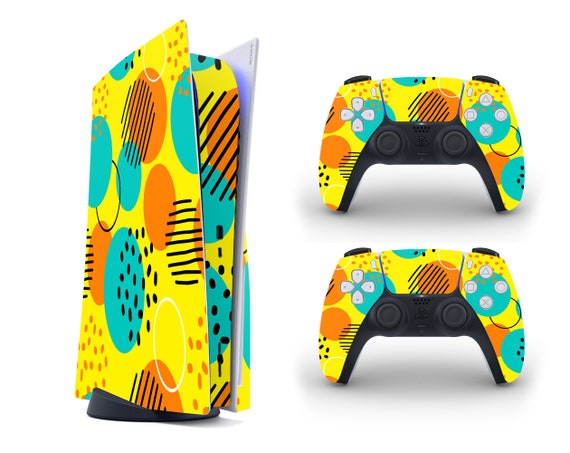 Modele Jaune Ps4 Pro Skin Colorful Bubbles Ps4 Slim Skin Ps4 Etsy