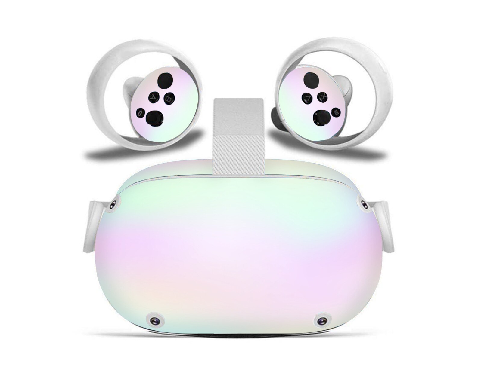 Oculus Quest 2 Pastel Vinyl Decal Gradient Wrap Stickers for Etsy