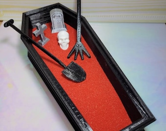 Coffin Zen Garden