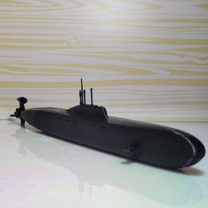 Russian Akula class attack submarine from the Red October