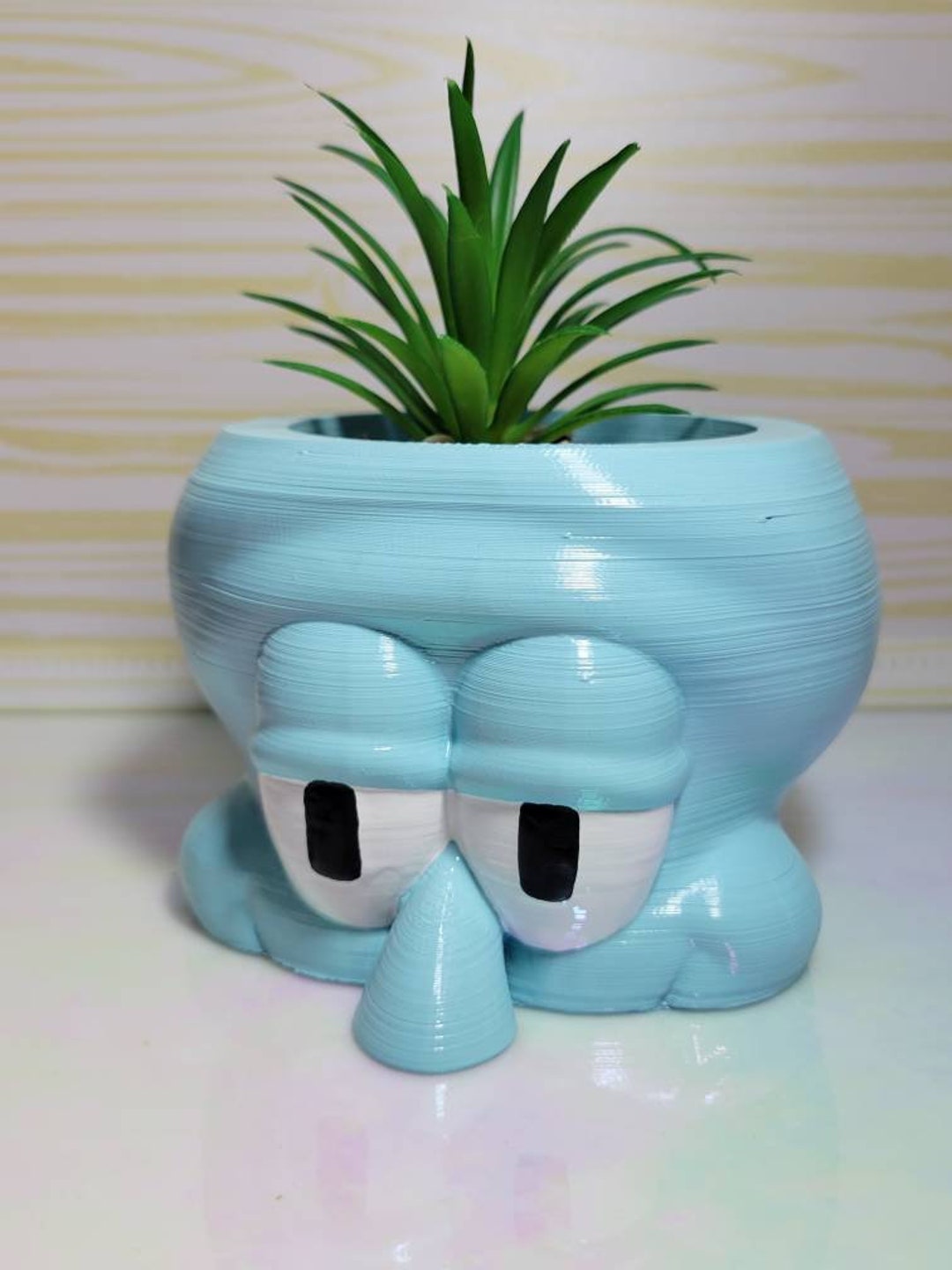 Squidward Planter - Etsy