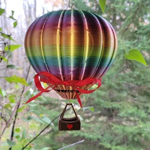 Globo aerostático colgante