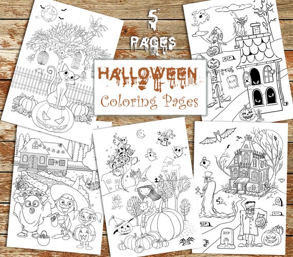 Halloween Coloring Pages