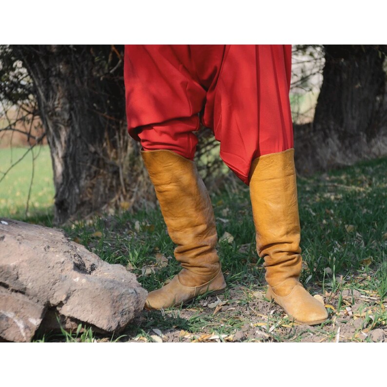 Ottoman Boots Leather Boots Equestrian Boots Horseback Archery Etsy