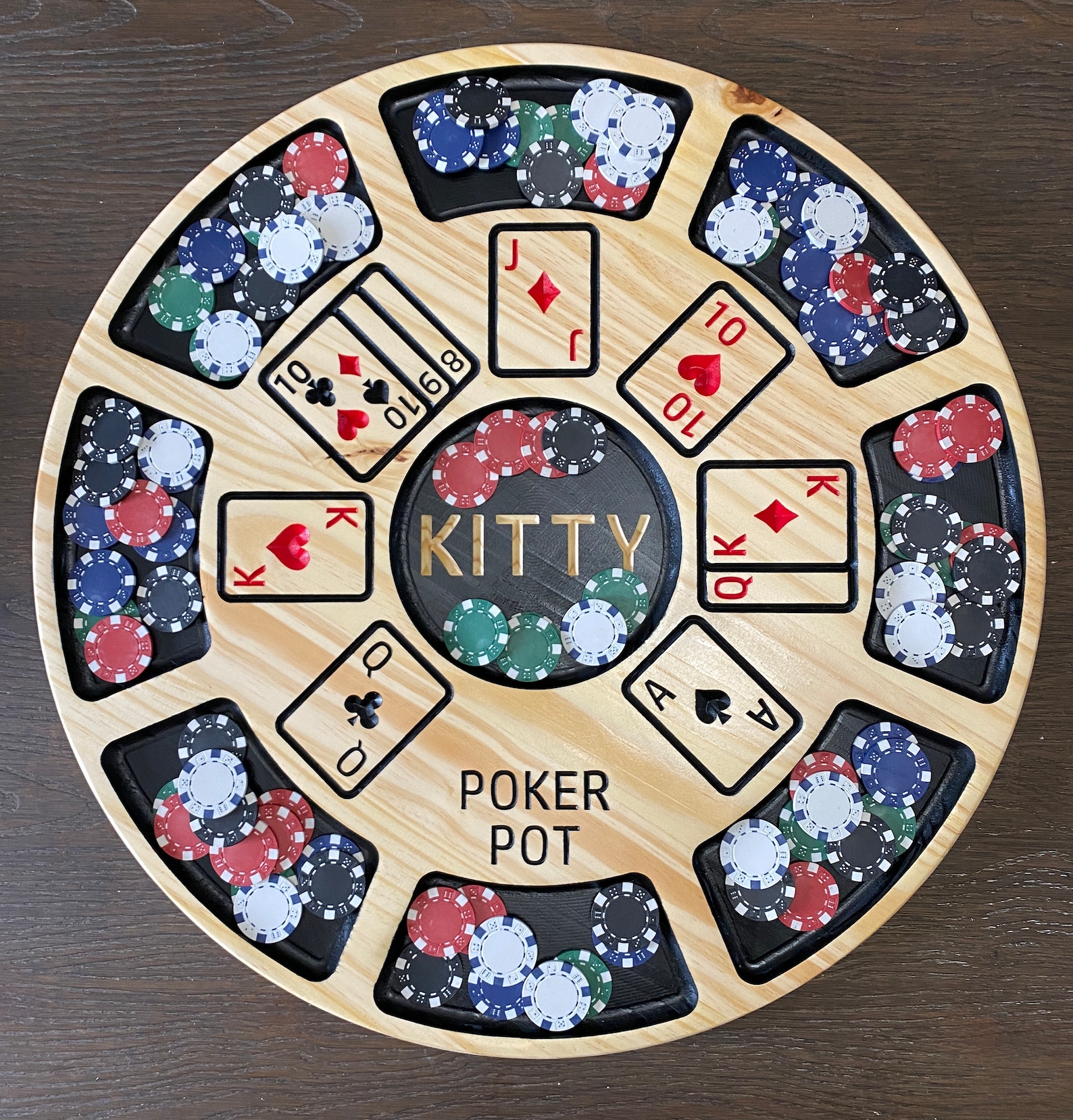 18 or 24 Michigan Rummy Board Game Solid Wood Etsy