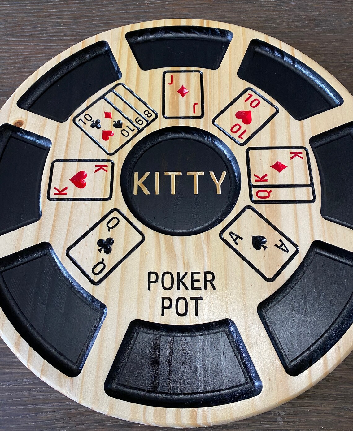 18 or 24 Michigan Rummy Board Game Solid Wood Etsy