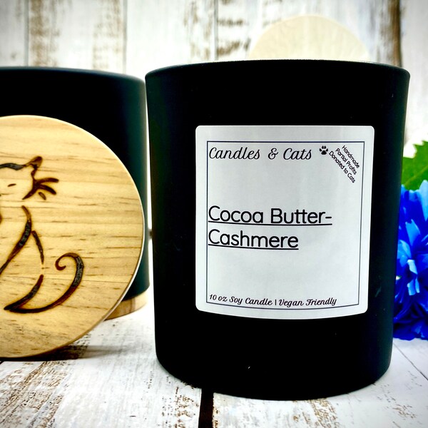 Cocoa Butter Candle Etsy