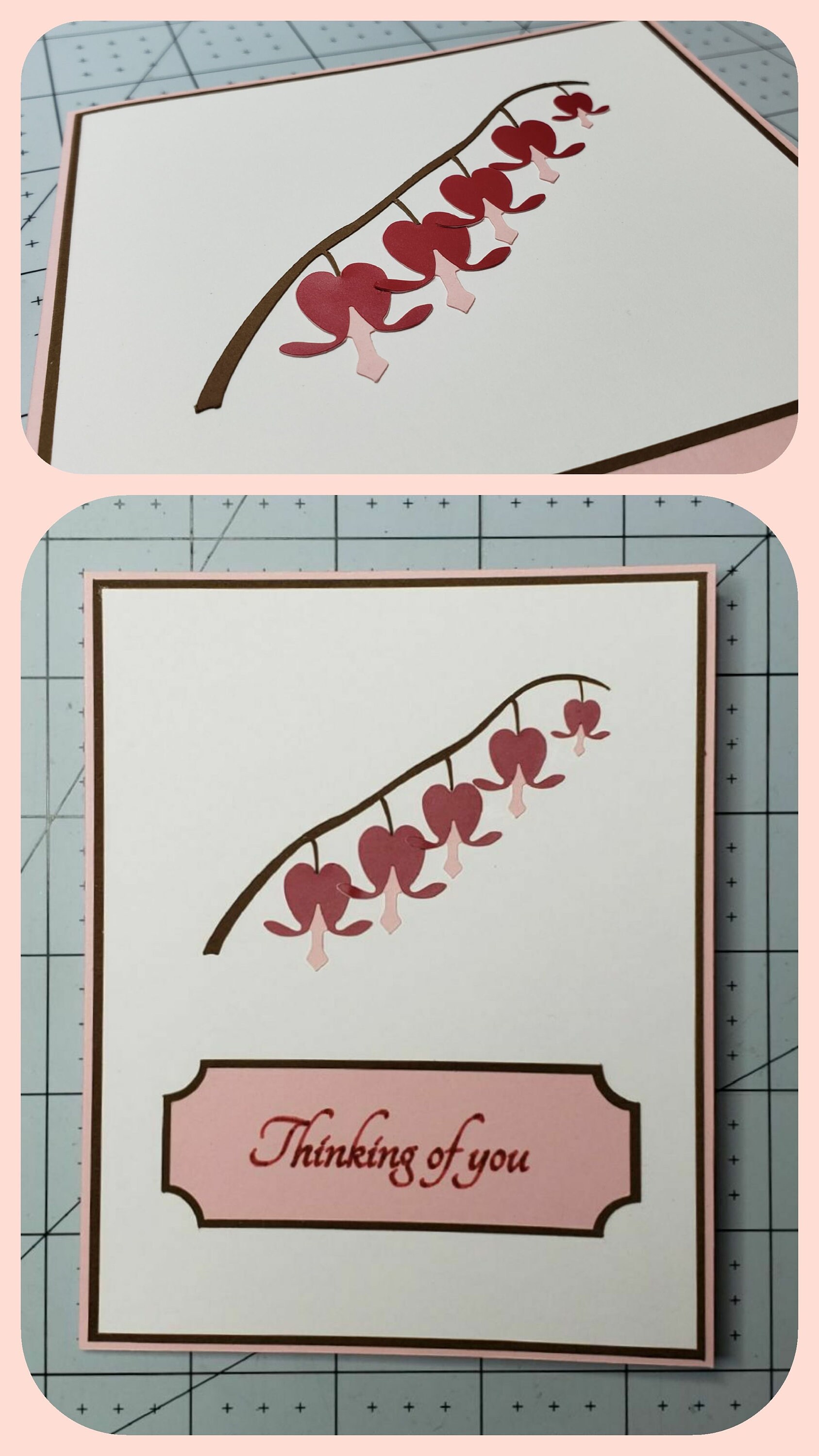 Thinking of You - Floral Greeting Card, Blank Inside - Etsy Hong Kong