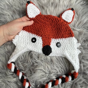 Childrens fox hat discount