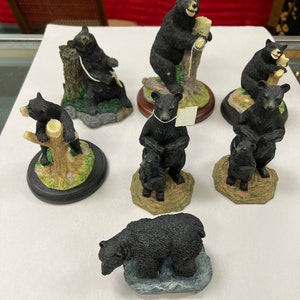 Black Bear Figures