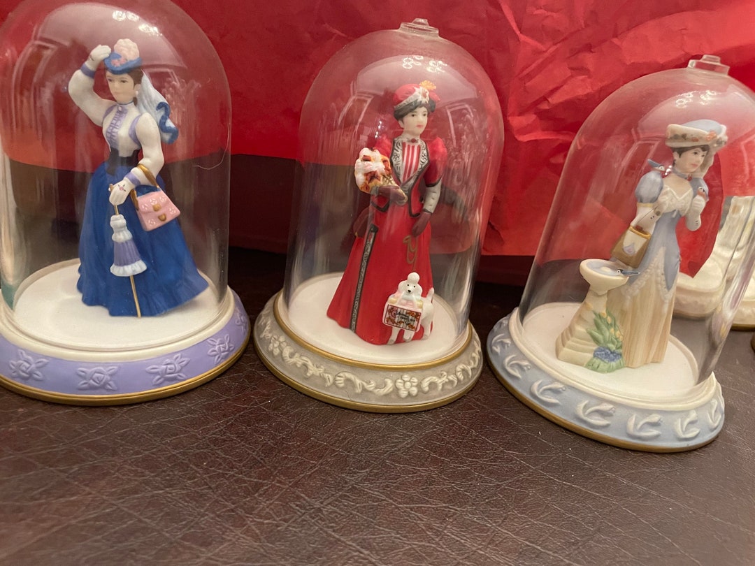 4 Mrs. Albee P.F.E. Albee Figurines Etsy