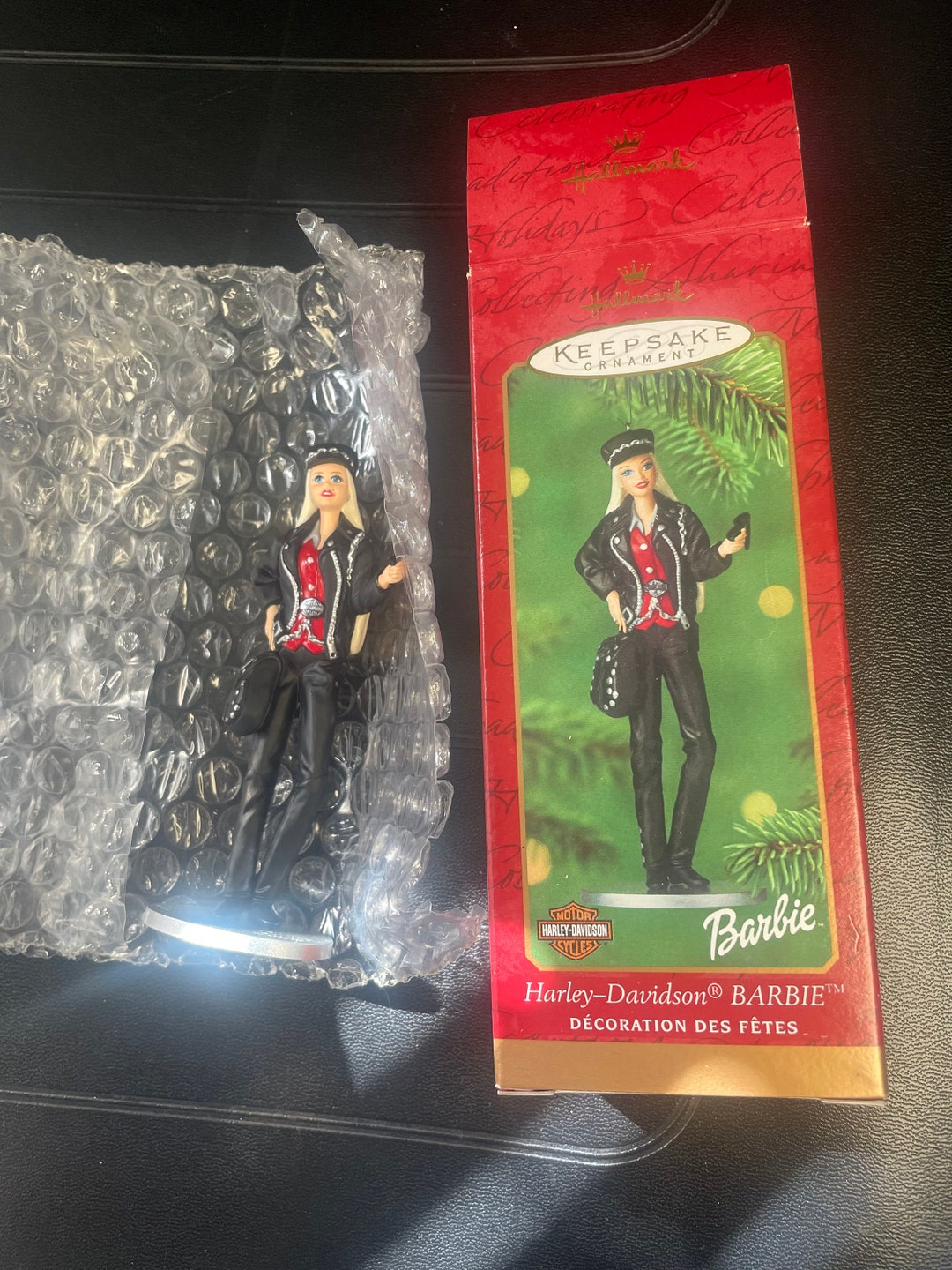 Harley-davidson Barbie Ornament - Etsy