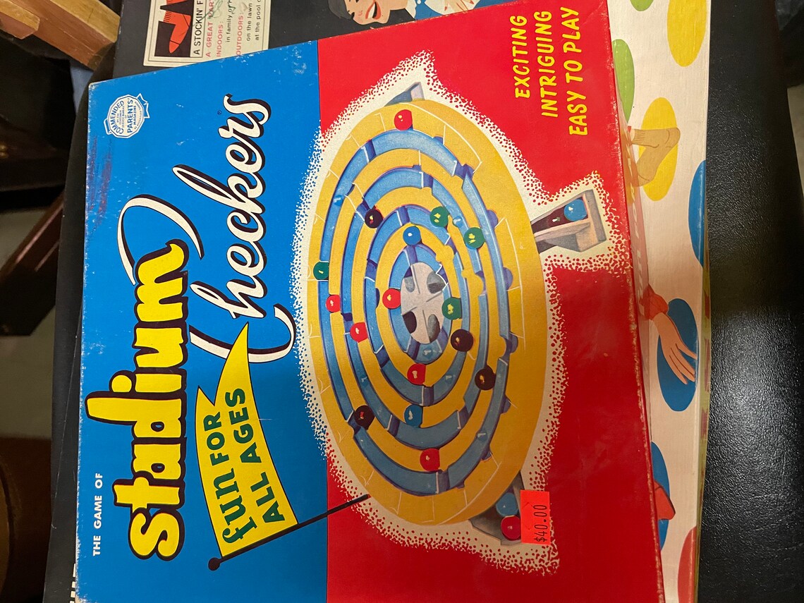 Stadium checkers Etsy