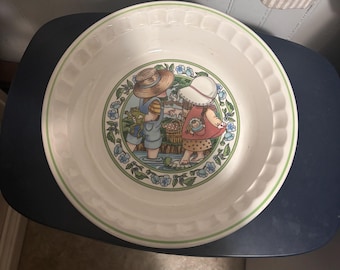 Country Kids Pie plate