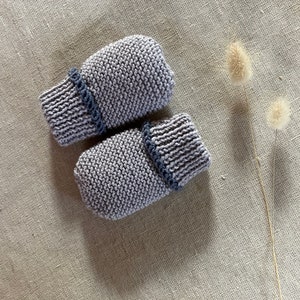 2 ANS - Moufles Fait-main - au choix - tricot - laine