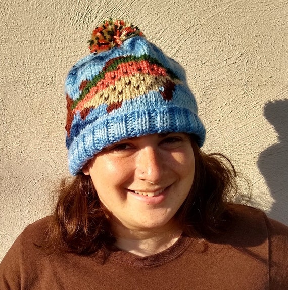 Go Fish: Hat Pattern for Knitting PDF Instructions 