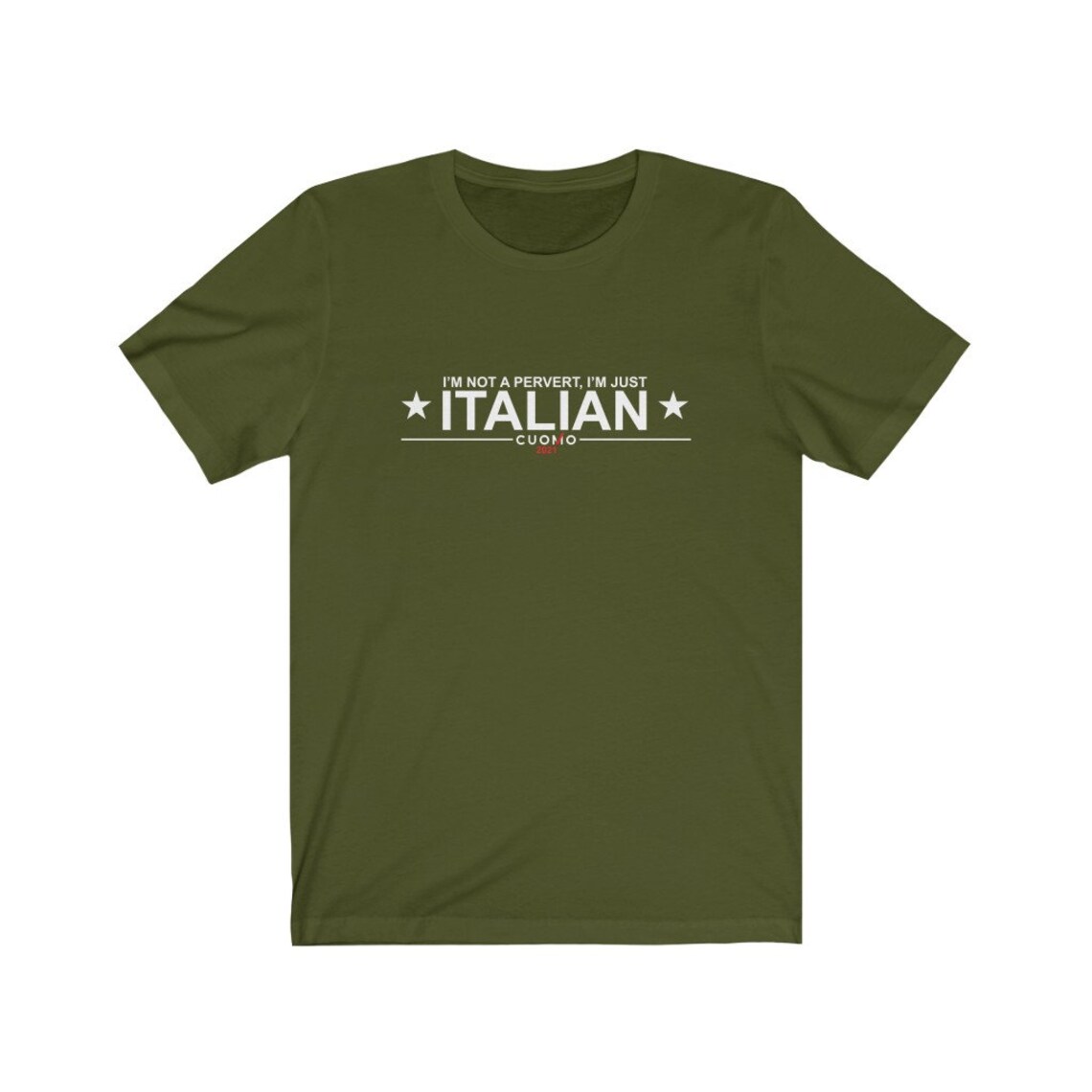Andrew Cuomo I�m Just Italian Unisex Jersey Short Etsy