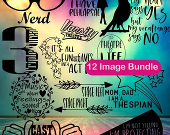 Download Free Theatre Clipart Etsy PSD Mockup Template