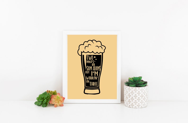 Download Hamilton: Two Pints of Sam Adams .SVG Digital File ...