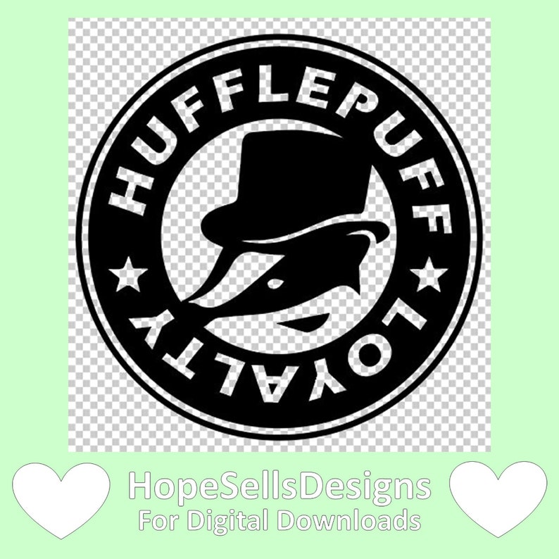 Download Harry Potter Starbucks Hufflepuff . SVG Digital File | Etsy